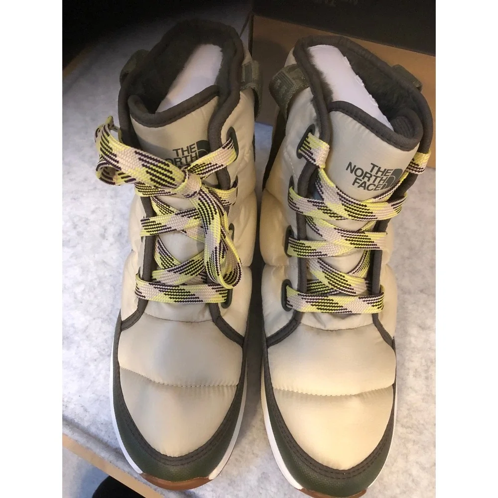 The North Face ThermoBall Lace Up Luxe WP Boots Khaki/Olive
